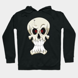 red eye skull Hoodie